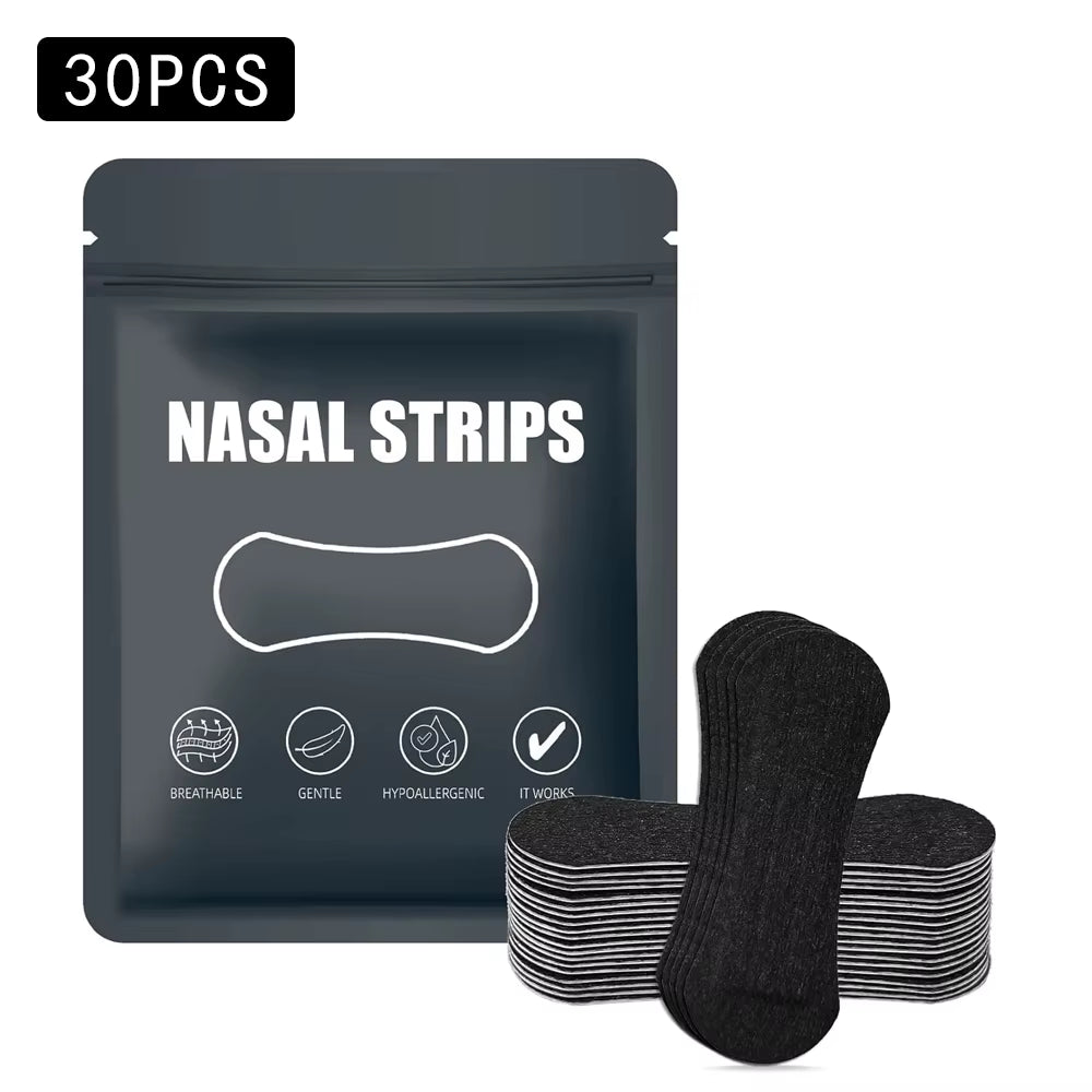 Premium Anti-Snoring & Breathing Nasal Strips (Nasal Congestion Relief Tape)