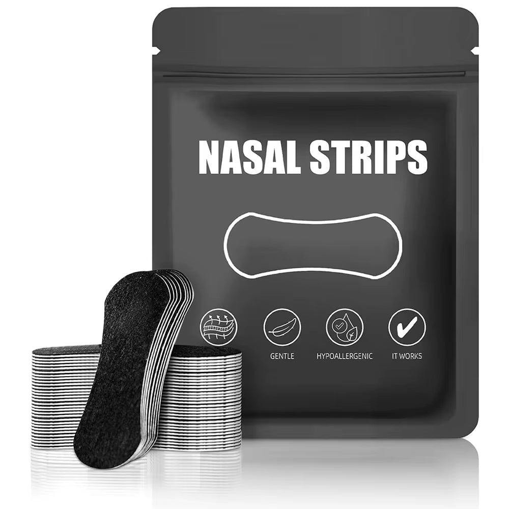 Premium Anti-Snoring & Breathing Nasal Strips (Nasal Congestion Relief Tape)