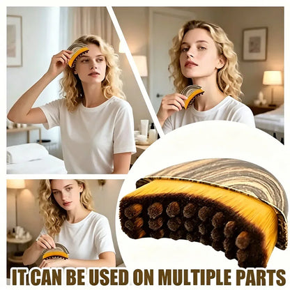 Lymphatic Contour Face Brush Ergonomically Designed to Fit Sculpting Drainage Massager for Face the Skin Precisely LBHL31