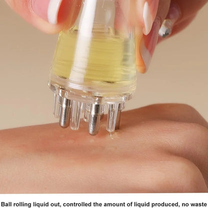 Scalp Oil Applicator & Massage Comb – 6ml Hair Oil Dispenser with Precision Roller Ball Scalp Massager