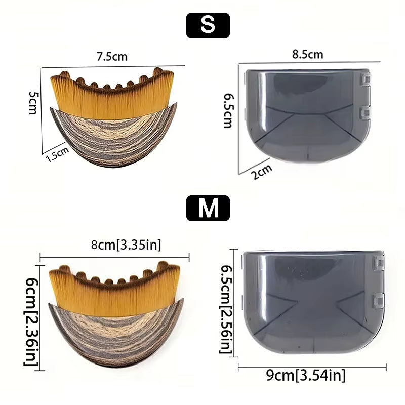 Lymphatic Contour Face Brush Ergonomically Designed to Fit Sculpting Drainage Massager for Face the Skin Precisely LBHL31