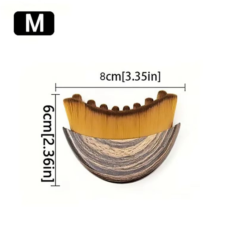 Lymphatic Contour Face Brush Ergonomically Designed to Fit Sculpting Drainage Massager for Face the Skin Precisely LBHL31