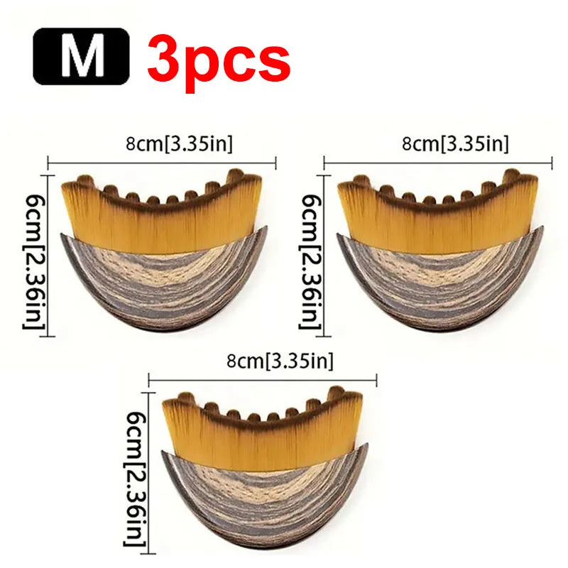 Lymphatic Contour Face Brush Ergonomically Designed to Fit Sculpting Drainage Massager for Face the Skin Precisely LBHL31