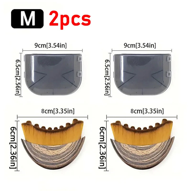 Lymphatic Contour Face Brush Ergonomically Designed to Fit Sculpting Drainage Massager for Face the Skin Precisely LBHL31